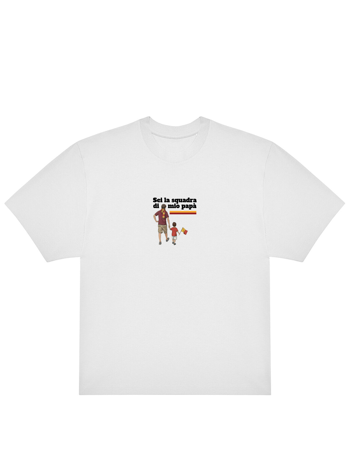 T-Shirt SEI LA SQUADRA DI MIO PAPA'