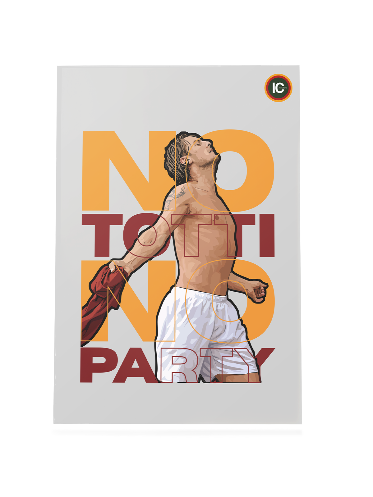 Poster NO TOTTI NO PARTY