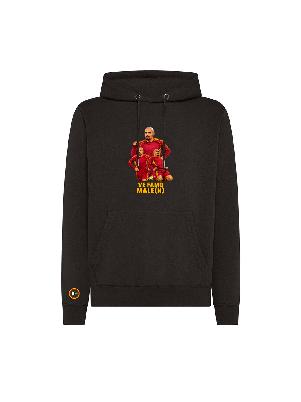 Hoodie VE FAMO MALE(N)!
